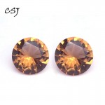 CSJ Created Diaspore Zultanite Round Cut Loose Gemstone Sultanite For Diy Fine Jewelry 925 Silver Mounting  Color Change Stone