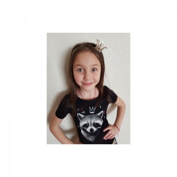 TDQUEEN Hair Jewelry Little Girl Tiara Headband Gold Color Cute Crystal Tiara Girl Crown Hairbands Headbands for Women