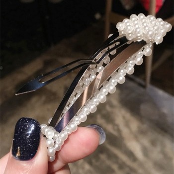 M MISM Hot Sales Trendy Hair Clips Imitation Pearl Fashion Adult Ladies Hair Pins Elegant High Quality Women Hair Accessories