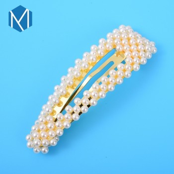 M MISM Hot Sales Trendy Hair Clips Imitation Pearl Fashion Adult Ladies Hair Pins Elegant High Quality Women Hair Accessories