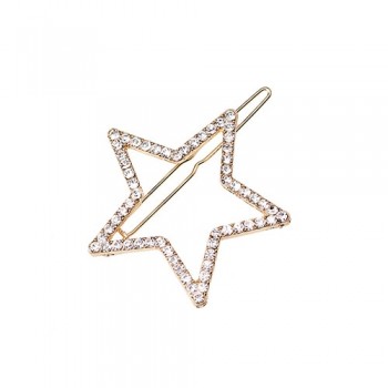 M MISM Women Girls Crystal Rhinestone Star Moon Hair Clip Beauty Hairpin Barrette Head Ornaments Women Hair Accessories Barrette