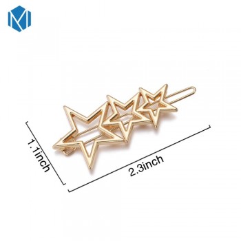 1PC Hair Clip Women Headwear Casual Scissors Comb Cat Star Pattern Fashion Hair Clip Hair Barrettes Apparel Accessorie Headpiece