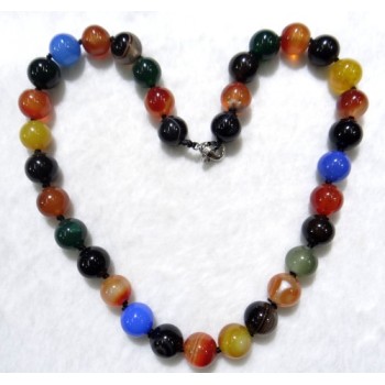Free shipping new fashion hot selling good quality natural tiger eye mix stone round shape beads pendants amp; necklace jewelry