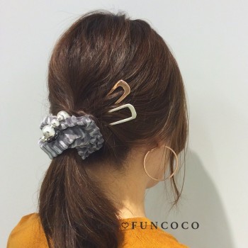 AOMU Japan Minimalist Alloy Metal Conch Shell Hair Sticks For Women Girl Hairclip Tools Bun Maker Hairpins Headwear
