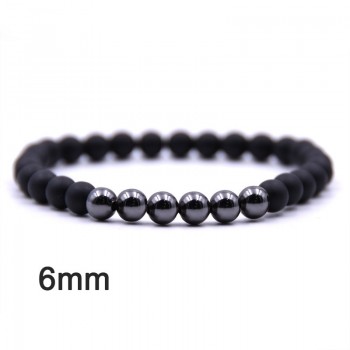 Crown Bracelet Couple Bracelets For Women Jewelry Bileklik Pulseira Masculina Feminina Men Erkek Pulseras De Bolitas Stone 2018