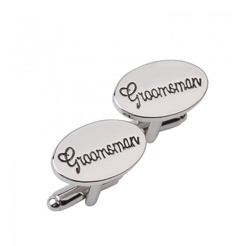 13 Style Mens Fashion Silver Oval Wedding Jewelry Cufflinks Groom/Best Man/Best Friend French Shirt Cuff Links High Quality