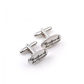 13 Style Mens Fashion Silver Oval Wedding Jewelry Cufflinks Groom/Best Man/Best Friend French Shirt Cuff Links High Quality