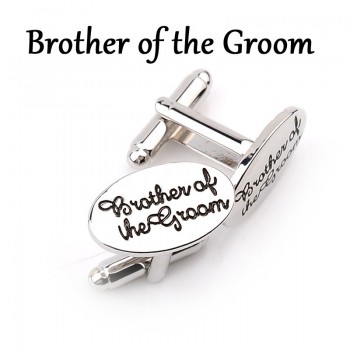 13 Style Mens Fashion Silver Oval Wedding Jewelry Cufflinks Groom/Best Man/Best Friend French Shirt Cuff Links High Quality