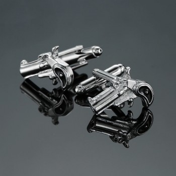 18 style Mix Hotsale Designs Cufflinks Mens Designer Cufflinks Gold-color Bullet Design Novelty Gun Design Cuff Links