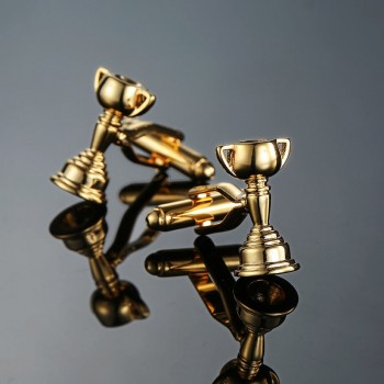 18 style Mix Hotsale Designs Cufflinks Mens Designer Cufflinks Gold-color Bullet Design Novelty Gun Design Cuff Links