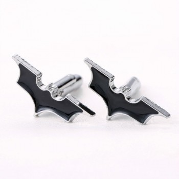 HSIC JEWELRY Metal Alloy Superhero Cuff Link Superman Spider-Man Iron Man  Captain America Cuff Buttons size 2cm*2cm