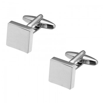 French Shirt Laser Engraving Men Jewelry Unique Wedding Groom Men High Quality Cuff Links Business silver gold Cufflinks For Men
