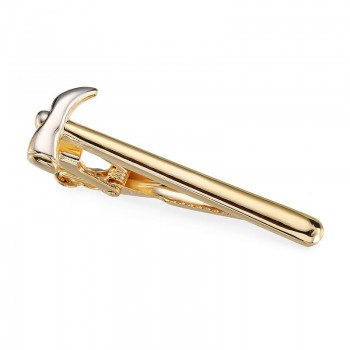 High-end brand mens tie clip vogue wedding shirt tie pin accessories gold plane tie clips classic design style