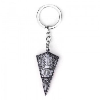 Hot Sale Star Wars Movie Jewelry Star Wars Craft Keychain High Quality Spaceship Pendant Key Chain for Men Women Car Keyring