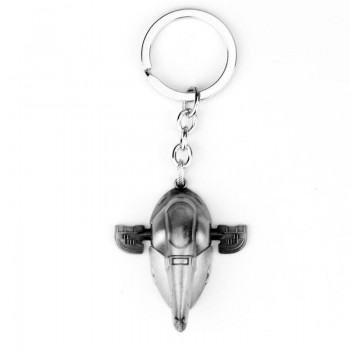 Hot Sale Star Wars Movie Jewelry Star Wars Craft Keychain High Quality Spaceship Pendant Key Chain for Men Women Car Keyring