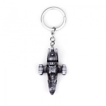 Hot Sale Star Wars Movie Jewelry Star Wars Craft Keychain High Quality Spaceship Pendant Key Chain for Men Women Car Keyring