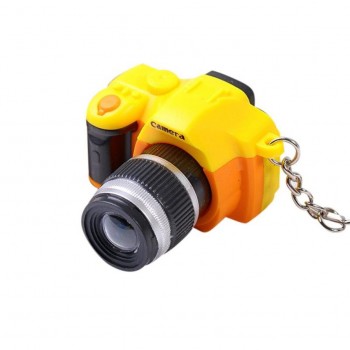 key chains key rings 7 colors Key Chains 2017 Newly Cute Mini Toy Camera Charm Keychain With Flash Lightamp;Sound Gift ov27