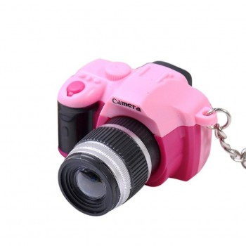 key chains key rings 7 colors Key Chains 2017 Newly Cute Mini Toy Camera Charm Keychain With Flash Lightamp;Sound Gift ov27