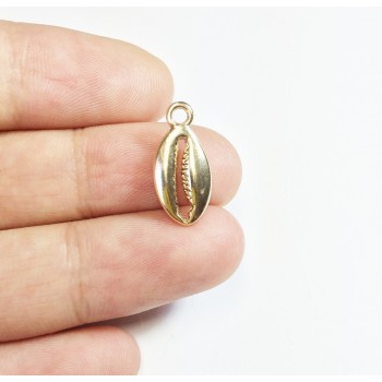 Eruifa 20pcs 12mm Very Pretty Shiny Alloy Shell Wholesales necklace,earring bracelet jewelry DIY handmade 2 colors,Lamp;N free