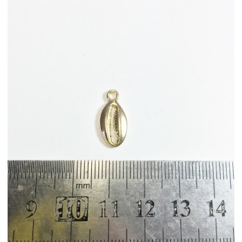 Eruifa 20pcs 12mm Very Pretty Shiny Alloy Shell Wholesales necklace,earring bracelet jewelry DIY handmade 2 colors,Lamp;N free