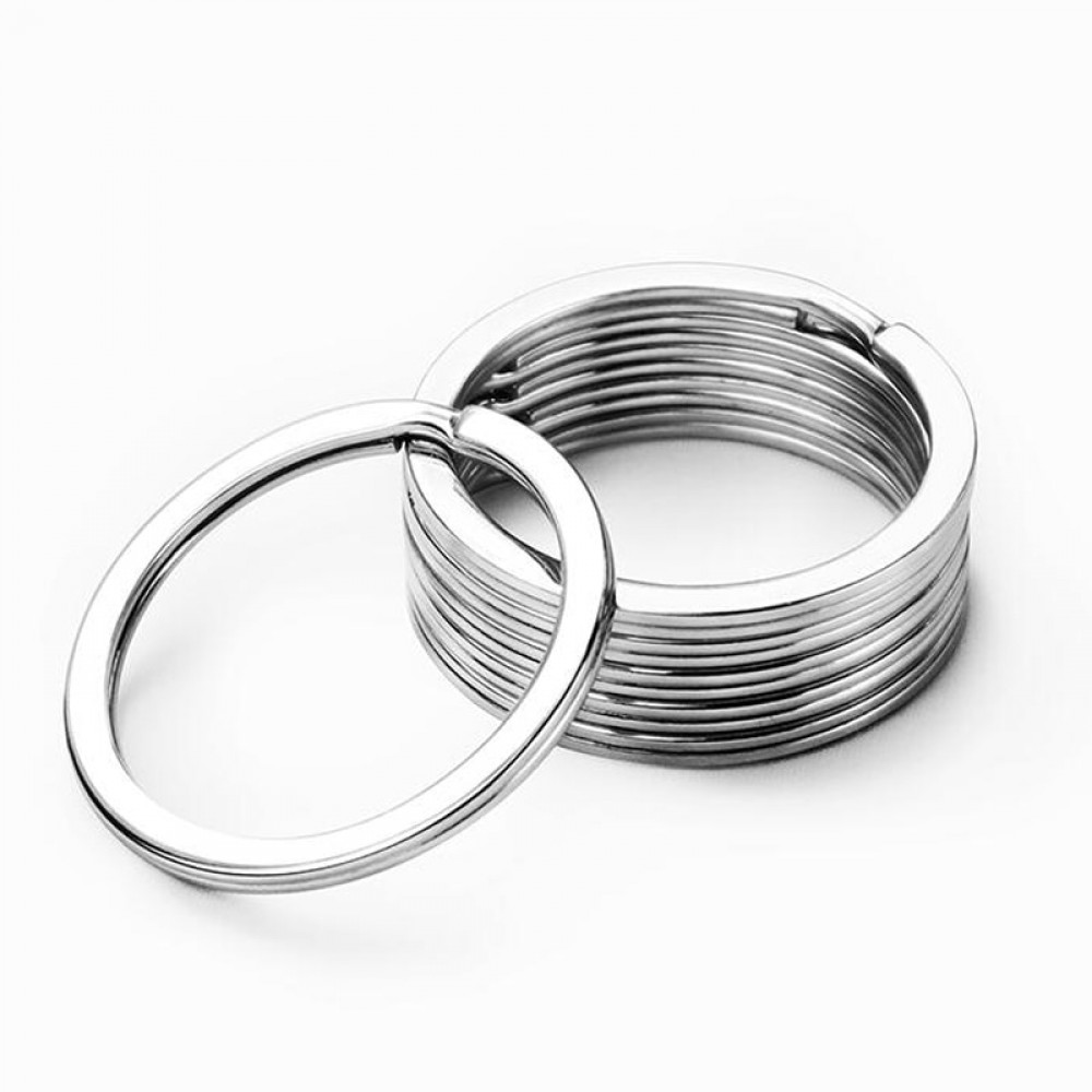 50pcs/Lot Key Rings Split Rings Circle Diameter 28mm Key Ring Key Chains Supplies Keychain Making Diy Accessories Free Shipping