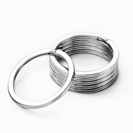 50pcs/Lot Key Rings Split Rings Circle Diameter 28mm Key Ring Key Chains Supplies Keychain Making Diy Accessories Free Shipping