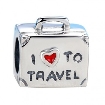 New 925 Sterling Silver Charm Bead Plane Travel Camera Eiffel Tower Beads Fit Original Pandora Bracelet charm DIY Jewelry Gift