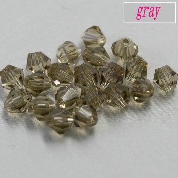 Wholesale 1000pcs Big Bag Colorful 4mm Bicone Crystal Beads Glass Beads Loose Spacer Beads bracelet Jewelry Making Accessories