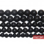 Free Shipping Natural Stone AA Quality Volcano Lava Round Loose Beads 15 Strand 4 6 8 10 12 14MM Pick Size For Jewelry Making