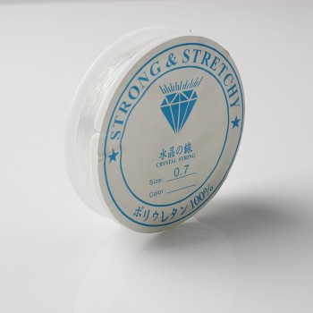LanLi 0.5/0.6/0.7/0.8/1.0mm White stretch line nylon thread for Jewelry Necklace Jewelry Accessories And fishing