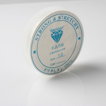 LanLi 0.5/0.6/0.7/0.8/1.0mm White stretch line nylon thread for Jewelry Necklace Jewelry Accessories And fishing