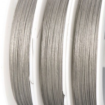 1 Roll 0.3 0.38 0.45 0.5 0.6 0.7 0.8 mm High Quality Steel Wire for Jewelry Making Finding Accessories Supplier Wholesale
