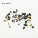 500Pcs 1.5mm 2.0mm 2.5mm Crimp Bead Tube Beads Spacer Terminators Tips Platinum For DIY Craft Jewelry Making Nickle Free  HK175