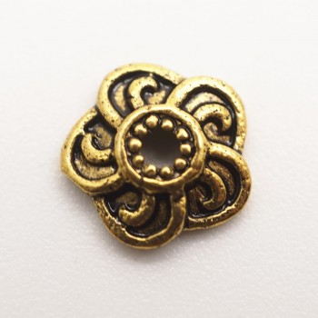 Zinc Alloy Tibetan Bead Caps Combination Fit 6-10mm Beads Bali Style Beads Making for Jewelry HK146
