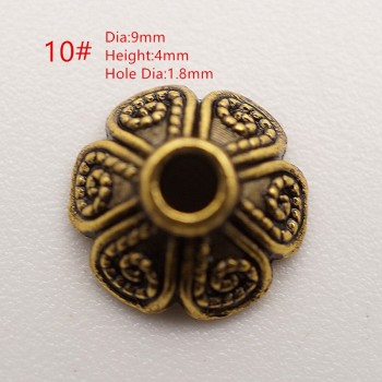 Zinc Alloy Tibetan Bead Caps Combination Fit 6-10mm Beads Bali Style Beads Making for Jewelry HK146