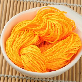 For DIY Necklace Bracelet New 1mm Diameter Chinese Knot Cord 22m Long Chinese Knot Macrame String Wire Cord Thread White