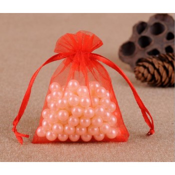 25pcs 17x23 20x30 25x35 30x40cm Jewelry Packaging Drawable Organza Bags,Wedding Party Gift Bags amp; Pouches,Jewelry Packing Bags