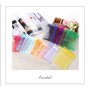 New Hot 5x7cm 7x9  9x12 10x15cm 50pcs Organza bags candy gift Jewelry Packaging Bags, Wedding Gift Packaging Bag amp; Pouches
