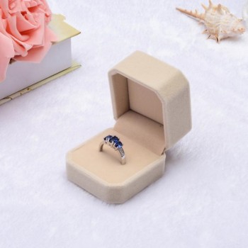 1pcs Squre Wedding Velvet Earrings Ring Box Jewelry Display Case Gift boxes Amazing 2017 New