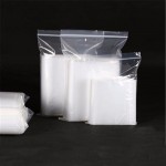 100pcs Transparent Sachet Zip Self Sealing Z Zipper Lock Plastic Bags Clear Ziplock Bags Jewelry Packaging Thickness 0.04mm