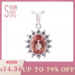 Diaspore Sterling Silver Pendants Color Changes Stone Solid Silver Pendants For Women 2.3 Carats Zultanite Silver Pendants