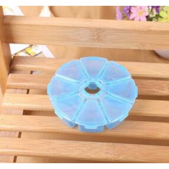 1pcs Plastic 6/815 Storage boxes Slots Adjustable packaging transparent Tool Case Craft Organizer box jewelry accessories