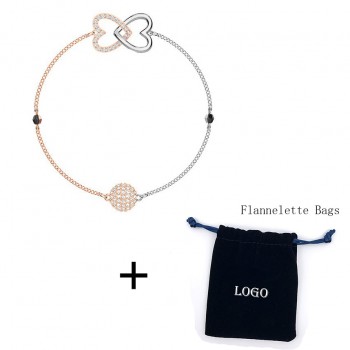 TENY Fashion Charm 100% Sterling Silver High Quality SWA Remix-Collection-Forever Bangle Bracelet For Women Jewelry Free Mail