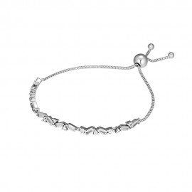 CKK 925 Sterling Silver Glacial Beauty Sliding Bracelet Original Jewelry Fashion Making Anniversary Gfit