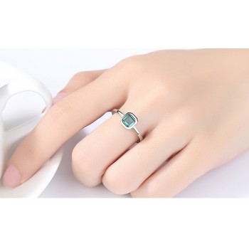 MeiBaPJ New Rainbow Stone 3 Suit Jewelry Set Real 925 Sterling Silver Pendant Earrings Ring Fine Charm Jewelry for Women