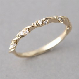 2018 Stainless Steel Rings For Women Men AAA Zircon Rose Gold /Silver /Gold Wedding Ring Jewelry For Couple Loves Bands Z4