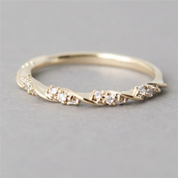 2018 Stainless Steel Rings For Women Men AAA Zircon Rose Gold /Silver /Gold Wedding Ring Jewelry For Couple Loves Bands Z4