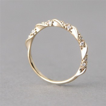 2018 Stainless Steel Rings For Women Men AAA Zircon Rose Gold /Silver /Gold Wedding Ring Jewelry For Couple Loves Bands Z4