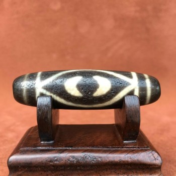 Natural Tibetan Dzi Beads Big Size Charm Pendant High Quality Rare Patterns Bring Good Luck