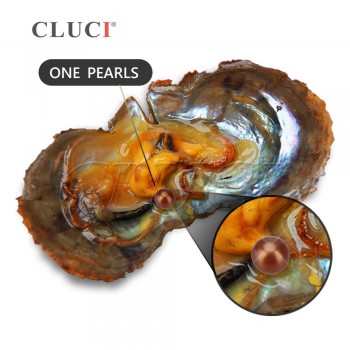 CLUCI New Arrival Birthday Jewelry Women Gifts 30pcs Bronze Natural Real Pearl 6-7mm One Pearl Beads in One Akoya Pearls Oysters